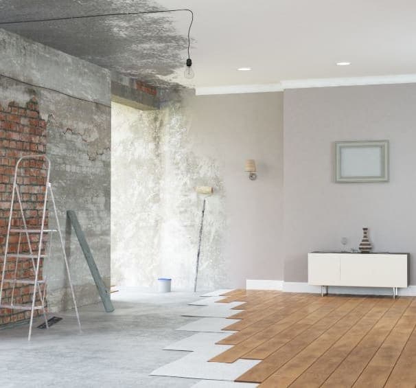 Chantier avant et après