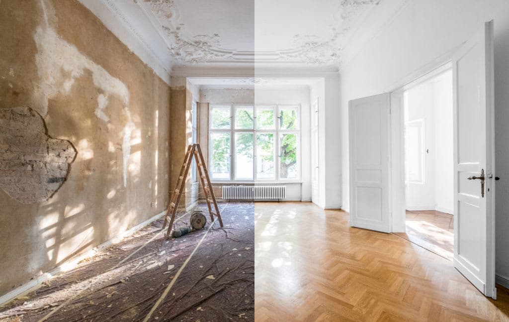 Rénovation des murs