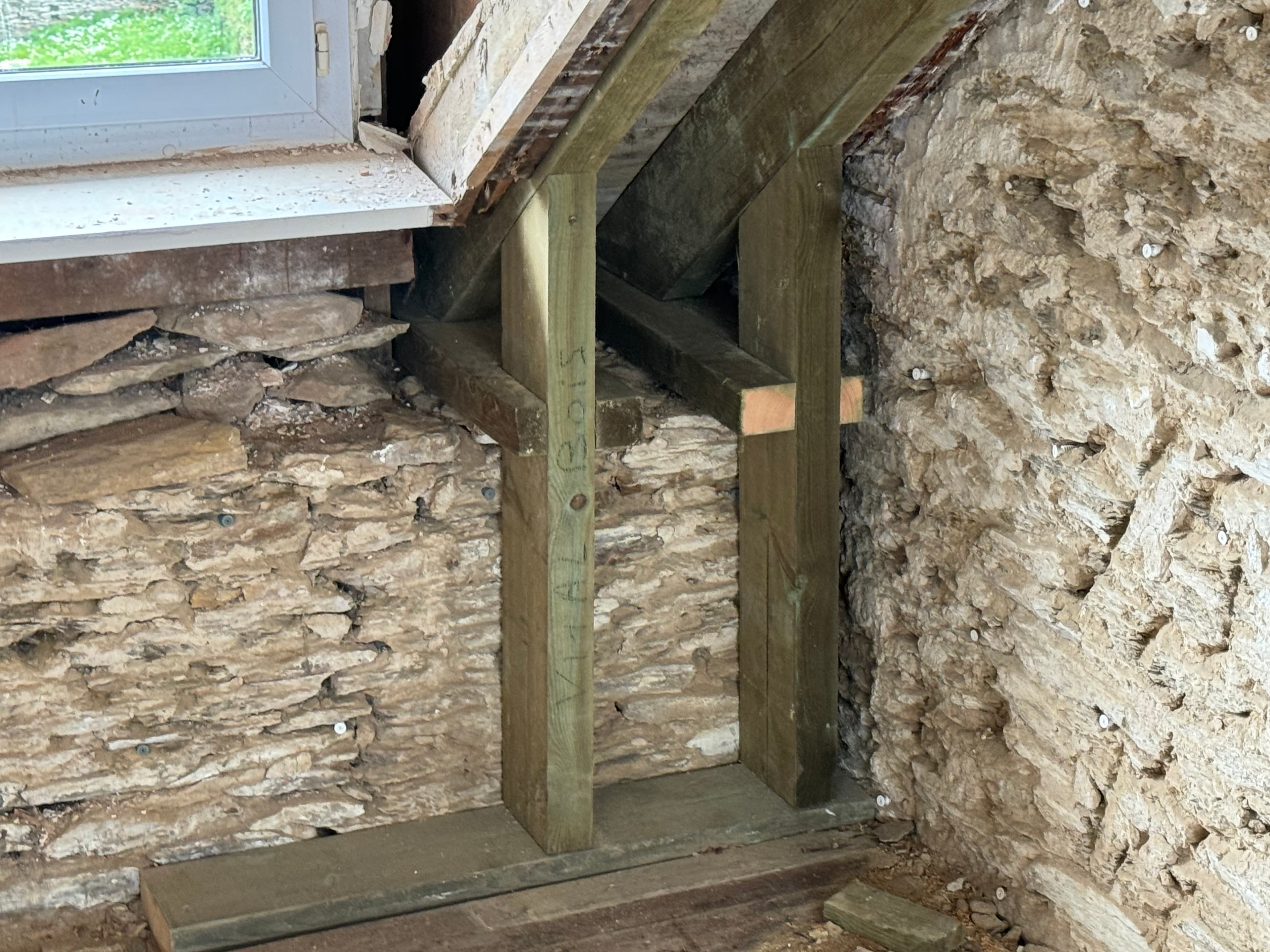 Reprise sur-mesure des bois de charpente